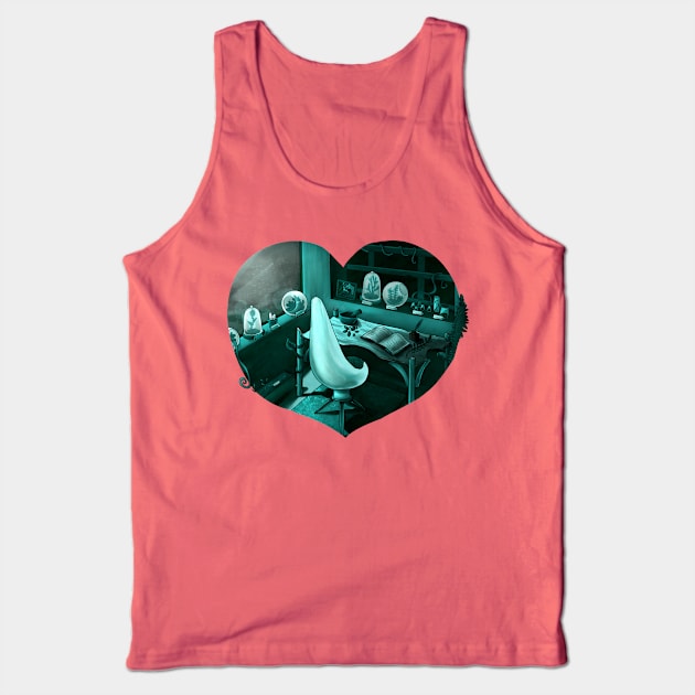 Botanist's Desk Tank Top by pepperishstudio